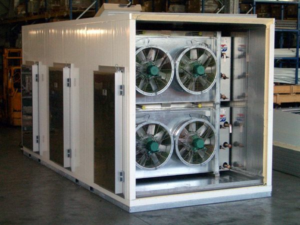 Холодильные камеры среднетемпературные (+25 -10 С)
